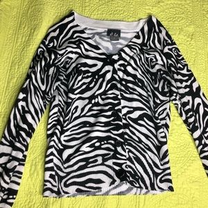Zebra sweater